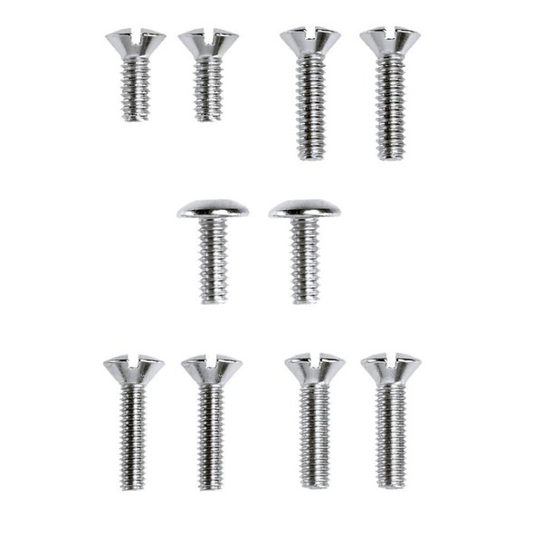 Danco Faucet Handle Screw Kit, Stainless Steel, Chrome Plated 88356